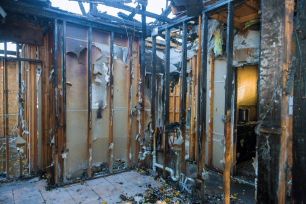 Professional Fire Board Up technician working in Cheyney, PA